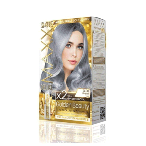 Maxx Deluxe 24K Gold Hair Dye - Silver (0.01)