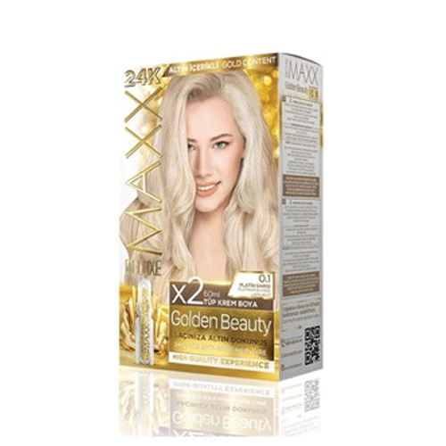 Maxx Deluxe 24K Gold Hair Dye - Platinum Blonde (0.1)