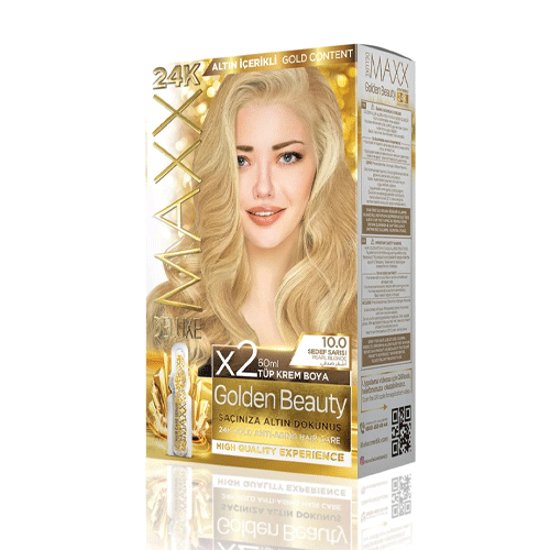 Maxx Deluxe 24K Gold Hair Dye - Pearl Blonde (10.0)