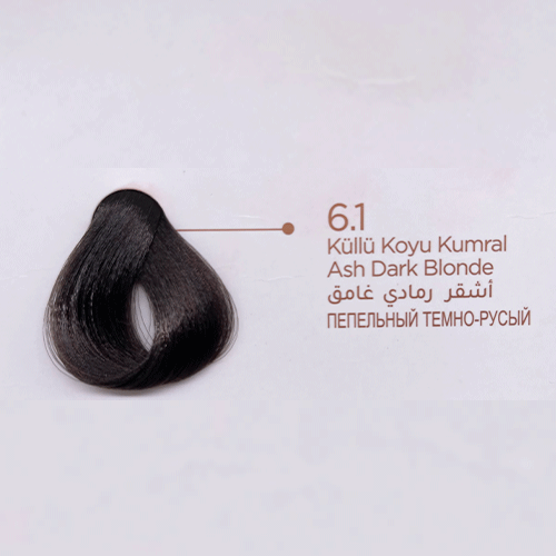 Maxx Deluxe 24K Gold Hair Dye - Ash Dark Blonde (6.1)